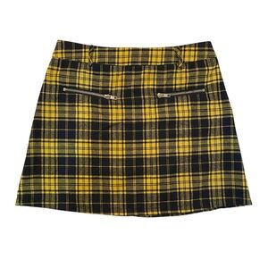 SOLD SEEK The Label Plaid Mini Skirt